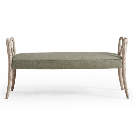 Ampney Grey Oak Bench
