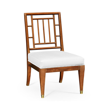 Low Chauffeuse Imperial Mahogany Chair