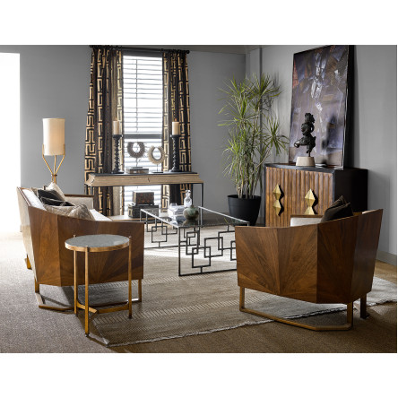 The Musician Painting with Walnut Frame