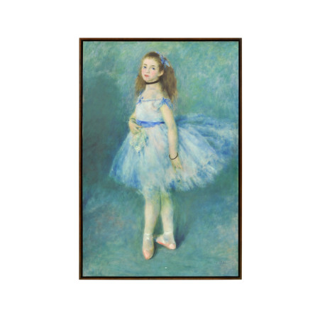 RENOIR3 Painting with Walnut Frame