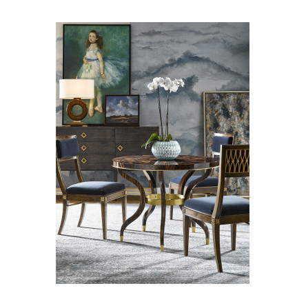 RENOIR3 Painting with Walnut Frame