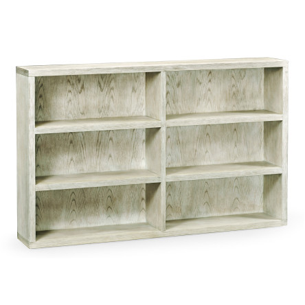 Light Grey Oak Bookcase