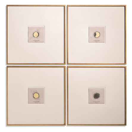 Antique Astronomy - Set of 4