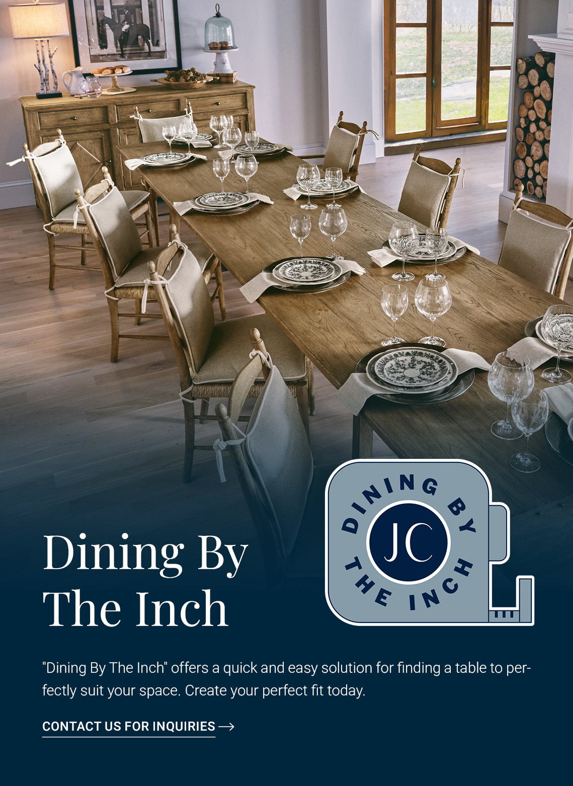 Dining By The Inch